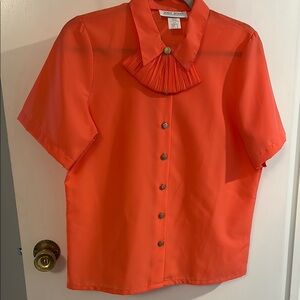 Vintage Koret Orange Blouse